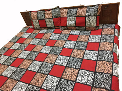 

G.V.Trendz Polycotton Double Plain Bedsheet(Multicolor)