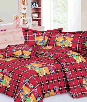 85% OFF on FLEMINGO 144 TC Cotton Double King Printed Bedsheet(Pack of 1, Red) 85% OFF on FLEMINGO 144 TC Cotton Double King Printed Bedsheet(Pack of 1, Red)