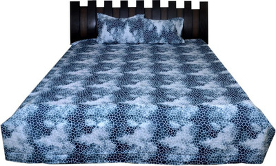 

Nathi and Nancy Cotton Double Abstract Bedsheet(1 Bed Sheet & 2 Pillow Covers, Multicolor)