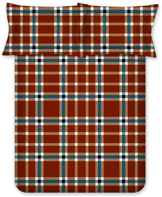 

Bombay Dyeing Polycotton Double Plain Bedsheet(Pack of 1, Brown)