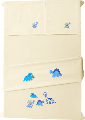 

Baby Rap 200 TC Cotton Crib Embroidered Bedsheet(Pack of 2, Yellow)