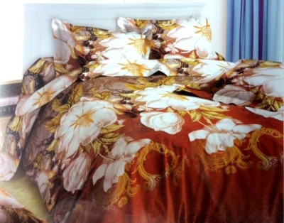 

Zesture 144 TC Polycotton Double Floral Bedsheet(Pack of 1, Multicolor)