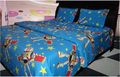 55% OFF on RIYASAT 200 TC Polycotton Double King Printed Bedsheet(Pack of 1, Blue) 55% OFF on RIYASAT 200 TC Polycotton Double King Printed Bedsheet(Pack of 1, Blue)