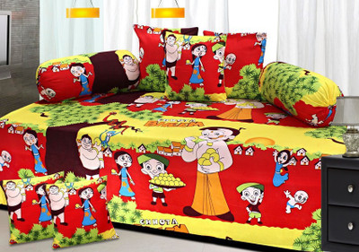 

Aroma Comfort Polycotton Floral Diwan Set