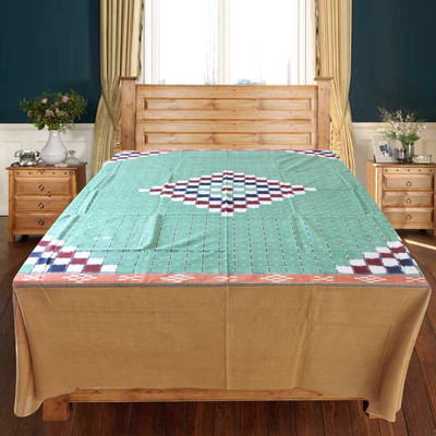 

Kadambini saree Cotton Double Self Design Bedsheet(Pack of 1, Multicolor)