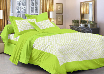 

Suraaj Fashion 250 TC Cotton Double King 3D Printed Bedsheet(Pack of 1, Multicolor)