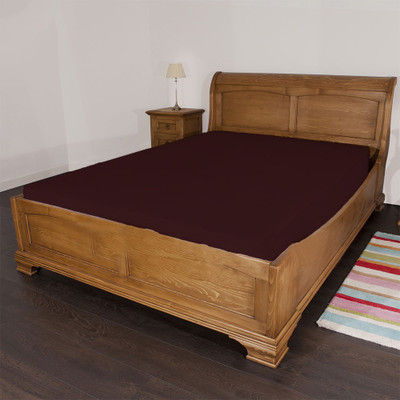 11% OFF on Misr 300 TC Cotton Single Solid Bedsheet(Pack of 1, Maroon) 11% OFF on Misr 300 TC Cotton Single Solid Bedsheet(Pack of 1, Maroon)