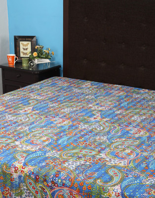 

Rajrang Cotton Double Bed Cover(Multicolor)