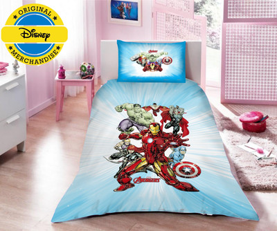 

Uber Urban 144 TC Cotton Single Cartoon Bedsheet(Pack of 1, Multicolor)