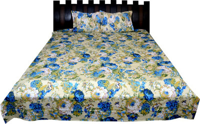 

Nathi and Nancy Cotton Double Floral Bedsheet(1 Bed Sheet & 2 Pillow Covers, Multicolor)