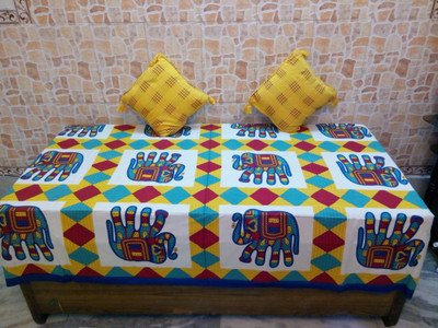 38% OFF on Mable 5 TC Cotton Single Printed Bedsheet(Single bed sheet, Multicolor)
