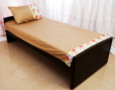 21% OFF on Tangia 300 TC Satin, Cotton Single Floral Bedsheet(Pack of 1, Multicolor)