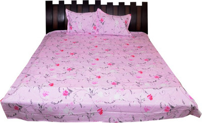 

Nathi and Nancy Cotton Double Floral Bedsheet(1 Bed Sheet & 2 Pillow Covers, Multicolor)