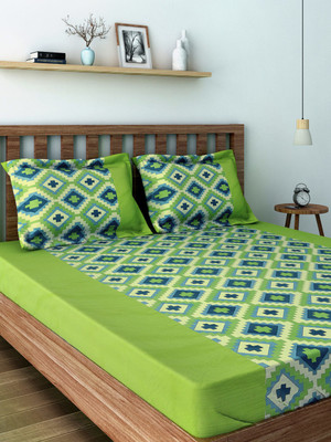 30% OFF on SWAYAM 210 TC Cotton Double Printed Bedsheet(Pack of 1, White, Brown, Yellow) 30% OFF on SWAYAM 210 TC Cotton Double Printed Bedsheet(Pack of 1, White, Brown, Yellow)