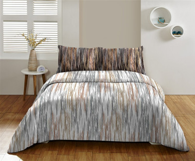 

DCTex Furnishings 300 TC Cotton Double King Printed Bedsheet(Pack of 1, Multicolor)
