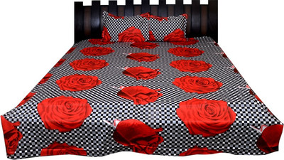 

Nathi and Nancy Cotton Double Floral Bedsheet(1 Bed Sheet & 2 Pillow Covers, Multicolor)