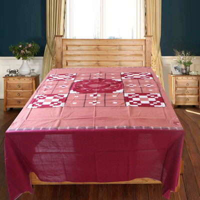

Kadambini saree Cotton Double Self Design Bedsheet(Pack of 1, Multicolor)