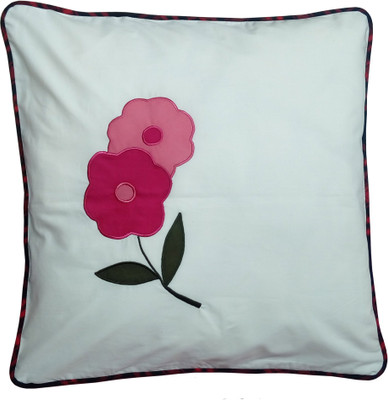 81% OFF on Hugs N Rugs Embroidered Cushions Cover(40 cm*40 cm, Multicolor)