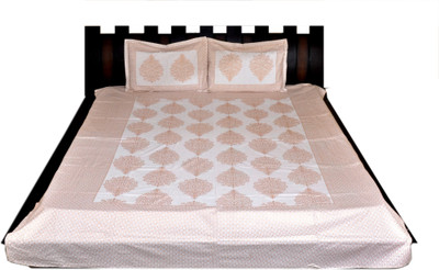 

Nathi and Nancy Cotton Double Printed Bedsheet(1 Bedsheet, 2 Pillow Covers, Multicolor)