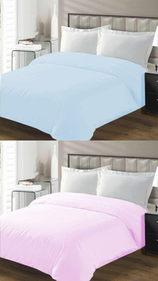 

Zesture 160 TC Cotton Single Floral Bedsheet(Pack of 2, Multicolor)