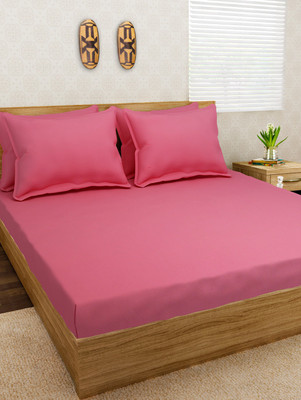 

Jersey Dreams Cotton Bedding Set(Pink)