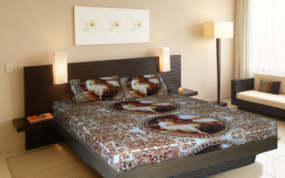 39% OFF on Snuggle 300 TC Cotton Double Abstract Bedsheet(Pack of 1, Multicolor) 39% OFF on Snuggle 300 TC Cotton Double Abstract Bedsheet(Pack of 1, Multicolor)