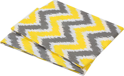 

Bacati Cotton Crib Printed Bedsheet(Pack of 2, Yellow)