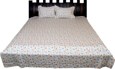 

Nathi and Nancy Cotton Double Floral Bedsheet(1 Bed Sheet & 2 Pillow Covers, Multicolor)