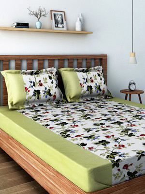 22% OFF on Swayam 210 TC Cotton Double Printed Bedsheet(1 Bedsheet, 2 Pillow Covers, Beige) 22% OFF on Swayam 210 TC Cotton Double Printed Bedsheet(1 Bedsheet, 2 Pillow Covers, Beige)