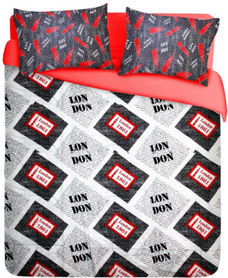 66% OFF on Cenizas 210 TC Satin Double Abstract Bedsheet(1 Double Bedsheet, 2 Pillow Covers, Black) 66% OFF on Cenizas 210 TC Satin Double Abstract Bedsheet(1 Double Bedsheet, 2 Pillow Covers, Black)