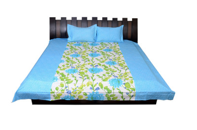 

Nathi and Nancy Cotton Double King Floral Bedsheet(1 Bed Sheet & 2 Pillow Covers, Multicolor)