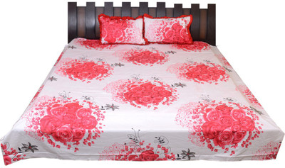 

Nathi and Nancy Cotton Double Floral Bedsheet(1 Bed Sheet & 2 Pillow Covers, Multicolor)