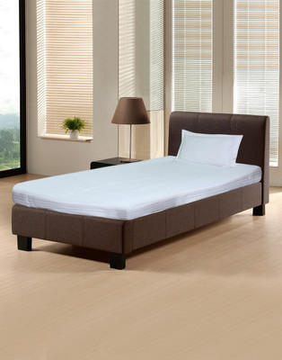 

Indigo Hometex 0 TC Cotton Single Plain Bedsheet(Pack of 1, White)