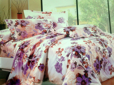 

Zesture 144 TC Polycotton Double Floral Bedsheet(Pack of 1, Multicolor)
