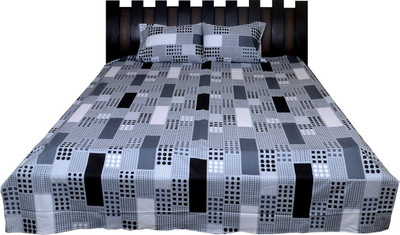 

Nathi and Nancy Cotton Double Printed Bedsheet(1 Bed Sheet & 2 Pillow Covers, Multicolor)
