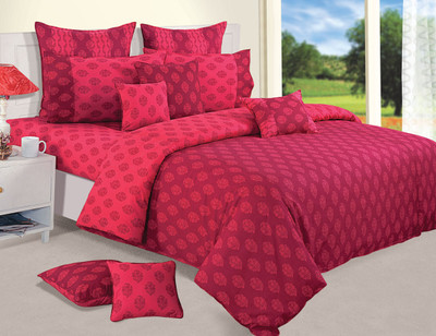 

Swayam 210 TC Cotton Double Printed Bedsheet(Pack of 1, Yellow, Brown, White), Brown;white;yellow