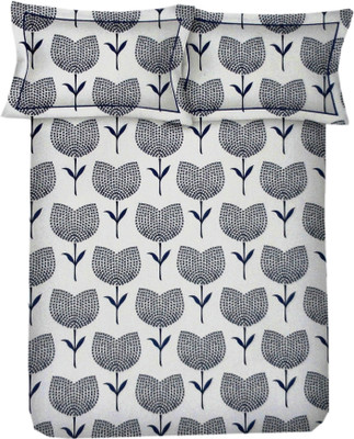 

Amk Cotton Double King Printed Bedsheet(1king bedsheet, 2 pillow cover, Multicolor)