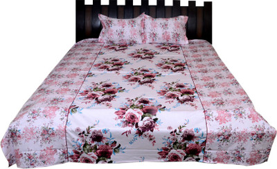 

Nathi and Nancy Cotton Double Floral Bedsheet(1 Bed Sheet & 2 Pillow Covers, Multicolor)