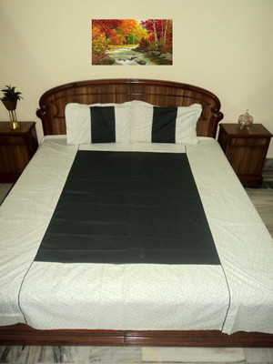 

Design Willa Cotton Double Checkered Bedsheet(Pack of 1, Multicolor)