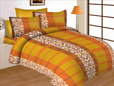 

Metro Living 200 TC Satin Double Floral Bedsheet(1 Double Bedsheet with 2 Pillow Covers, Multicolor)