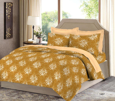 

Bombay Dyeing Cotton Double Floral Bedsheet(Pack of 1, Multicolor)