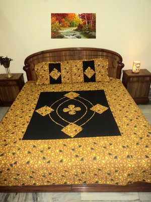 

Design Willa Cotton Double Floral Bedsheet(Pack of 1, Multicolor)