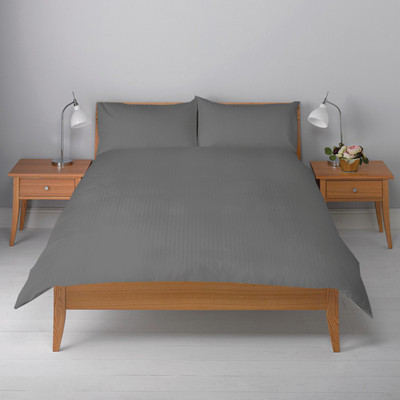 16% OFF on Scala 300 TC Cotton Double Striped Bedsheet(Pack of 1, Grey) 16% OFF on Scala 300 TC Cotton Double Striped Bedsheet(Pack of 1, Grey)