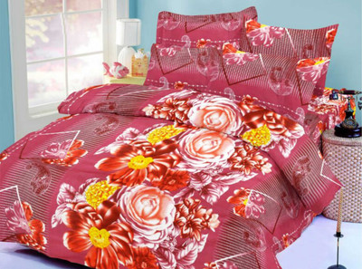 49% OFF on octane 180 TC Cotton Double Printed Bedsheet(Pack of 1, Pink) 49% OFF on octane 180 TC Cotton Double Printed Bedsheet(Pack of 1, Pink)