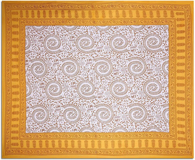 

Suraaj Fashion 300 TC Cotton Double King Floral Bedsheet(Pack of 1, Multicolor)