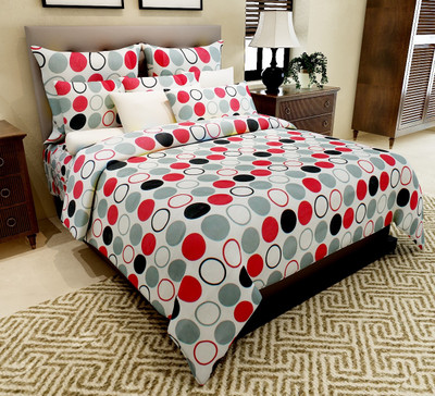 73% OFF on Home Candy 144 TC Cotton Double Geometric Bedsheet(Pack of 1, Pink) 73% OFF on Home Candy 144 TC Cotton Double Geometric Bedsheet(Pack of 1, Pink)