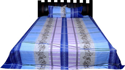 

Nathi and Nancy Cotton Double King Printed Bedsheet(1 Bed Sheet & 2 Pillow Covers, Multicolor)
