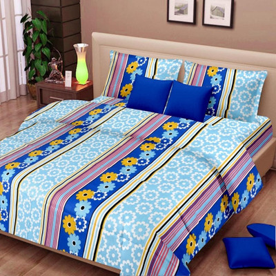 68% OFF on Vorhang 180 TC Cotton Double Floral Bedsheet(Pack of 1, Multicolor) 68% OFF on Vorhang 180 TC Cotton Double Floral Bedsheet(Pack of 1, Multicolor)