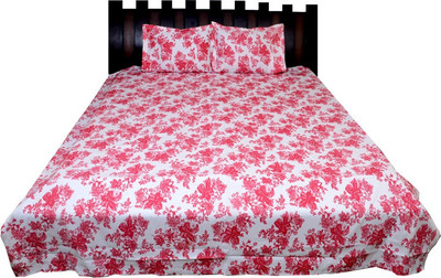 

Nathi and Nancy Cotton Double Floral Bedsheet(1 Bed Sheet & 2 Pillow Covers, Multicolor)