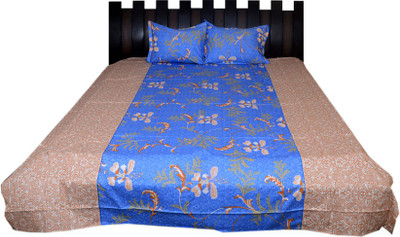 

Nathi and Nancy Cotton Double Floral Bedsheet(1 Bed Sheet & 2 Pillow Covers, Multicolor)